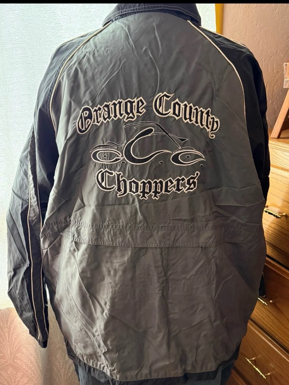 Vintage Orange County Choppers Windbreaker Jacket-XXL New York  Logo